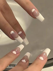 Yickyue White Extension Nails