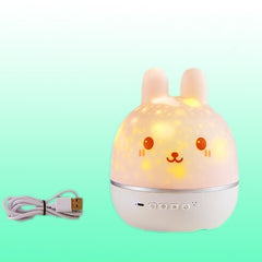 Starry Sky Projector Night Light Romantic Children's Bedroom Dream Girl Creative Sleep Atmosphere Gift Table Lamp Bedroom Decor