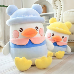 25/45/55cmNew Kawaii Doudou Duck Plush Doll Pillow Cute Soft Cartoon Duck Plush Doll Pillow Room Decoration Kids Girls Baby Gift