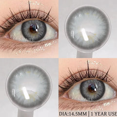 1Pair Natural Contact Lenses Brown Lens Korean Lenses for eyes Colored Contact Lens Beauty Pupil