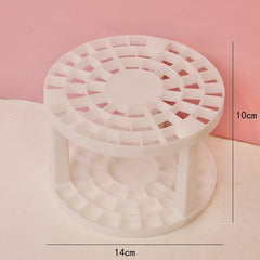 Lattices Make-up Brushes Holder Makeup Tools Storage Box Cosmetic Storage Shelf Table Organizer Nail Polish Pen Storage Box