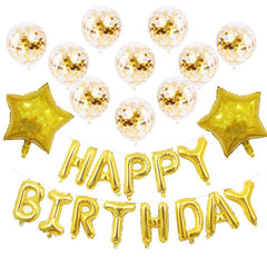 Detritus Balloon Theme Baby Party Decorations Set Boy Girls Birthday Shower Children's Day Gift