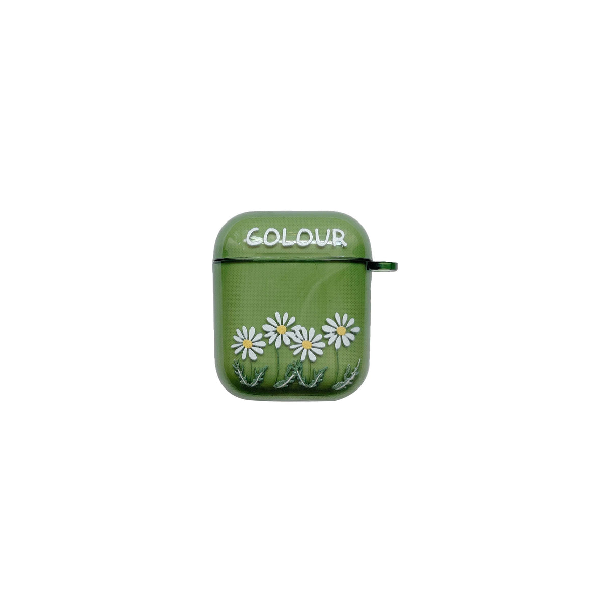 White daisy cute clear silicone earphone box for apple airpod pro 3 bluetooth case wireless charging headset capa for airpod 1 2