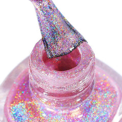 YICKYUE -  Miss Cheering New 8 Color Diamond Laser Glitter Nail Polish Colorful Magic Laser Nail Polish 7ml Factory Wholesale Cosmetics Hot