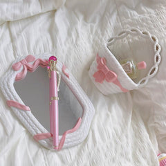 YICKYUE  -  House decoration set, cute mirror, storage rack