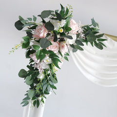 2pcs/set  Artificial flower wall garland table centerpiece wedding backdrop decor party cornor flower row