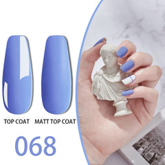 ROHWXY UV Gel Hybrid Varnishes For Nails Art Design Semi-permanent Nail Gel Polish For Stamping Nail Lacquer For Manicure Tools