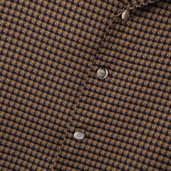 Hearujoy French Style Men Short Jacket Fashion Luxury Thousand Bird Grid Pattern Tops Spring Autumn  Vintage Loose Little Coat Streetwear