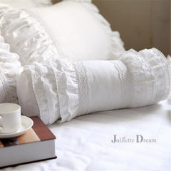 Super Cute Lace cushion decorative bedding pillow European candy cushion princess big ruffle desgin lumbar pillow sofa pillows
