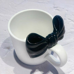 YICKYUE  -  Super cute mug bow coffee cup gift for girls