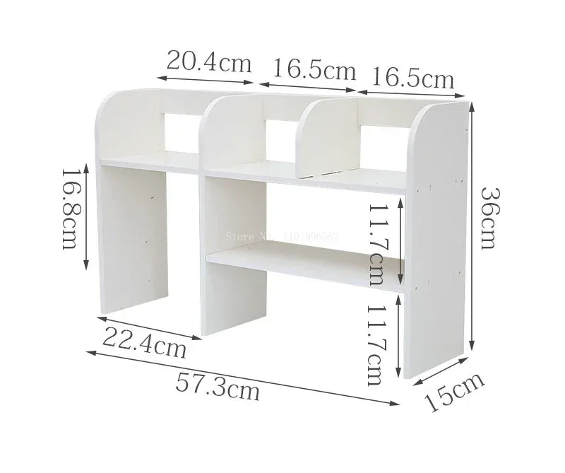 YICKYUE  -  Girly Heart Desk Stationery Storage Box Bedroom Cosmetics Storage Shelf Office Supplies Desktop Organizer Drawer Style Cabinet