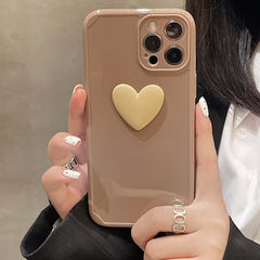 3D love phone case for iphone 12 11 pro max mini xsmax 7 8 plus x xr cute heart couple cover soft silicone protective shell capa