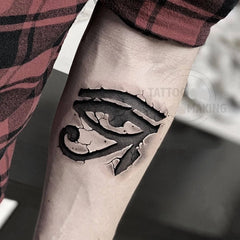 3D Black Devil Eye Tattoo Sticker Eye Symbol Body Art Decoration Cool Waterproof Lasting Temporary Tattoo Sticker Men Women