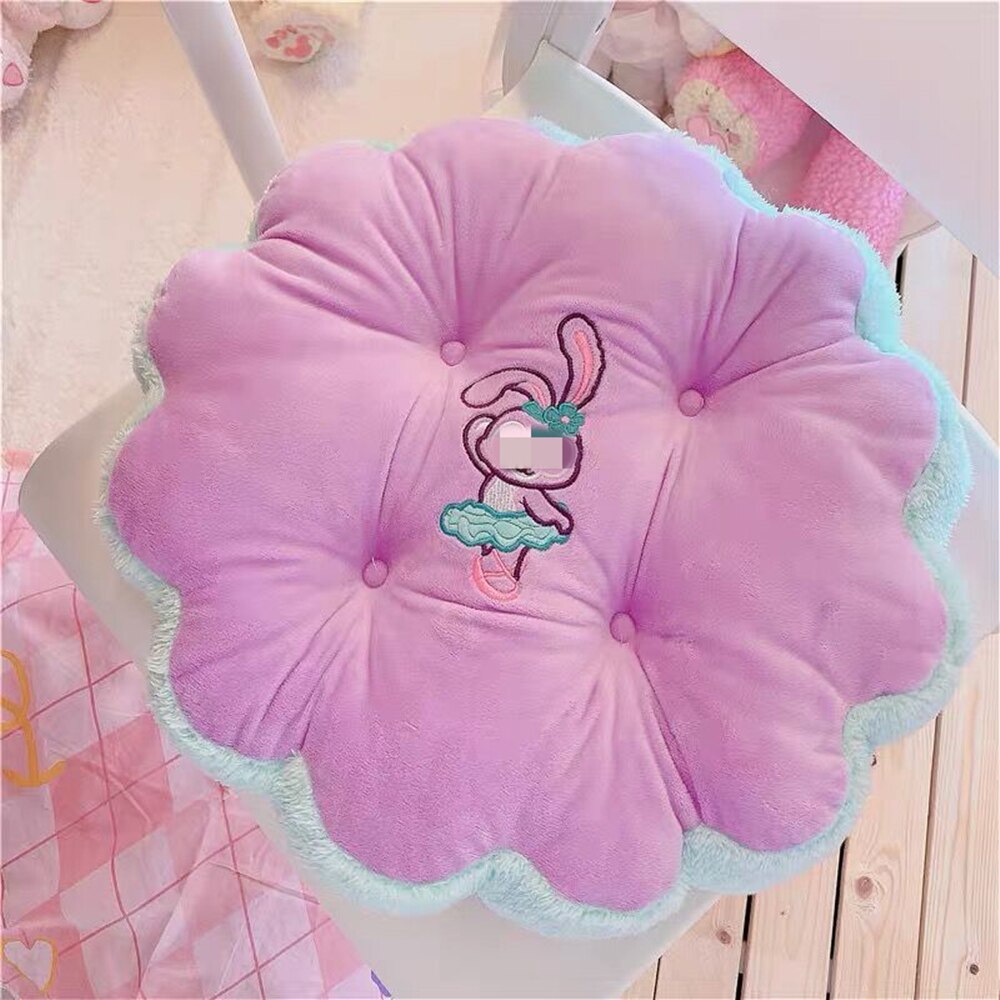 Flower Plush Throw Pillow Soft Plant Cartoon Chair Cushion Living Bedroom Home Decorative Pillows Sofa Cushions Birthday Gifts