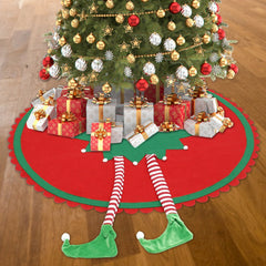Christmas Tree Ornaments Xmas Soft  Living Room Decorating Tool Festival Home Decor for Christmas Home Party Decor Elf Ornaments