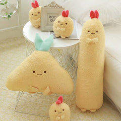 Cute Cartoon Sumikko Gurashi Pendant Shrimp Long Body Tempura Pillow Soft Stuffed Cushion Kids Girls Christmas Present