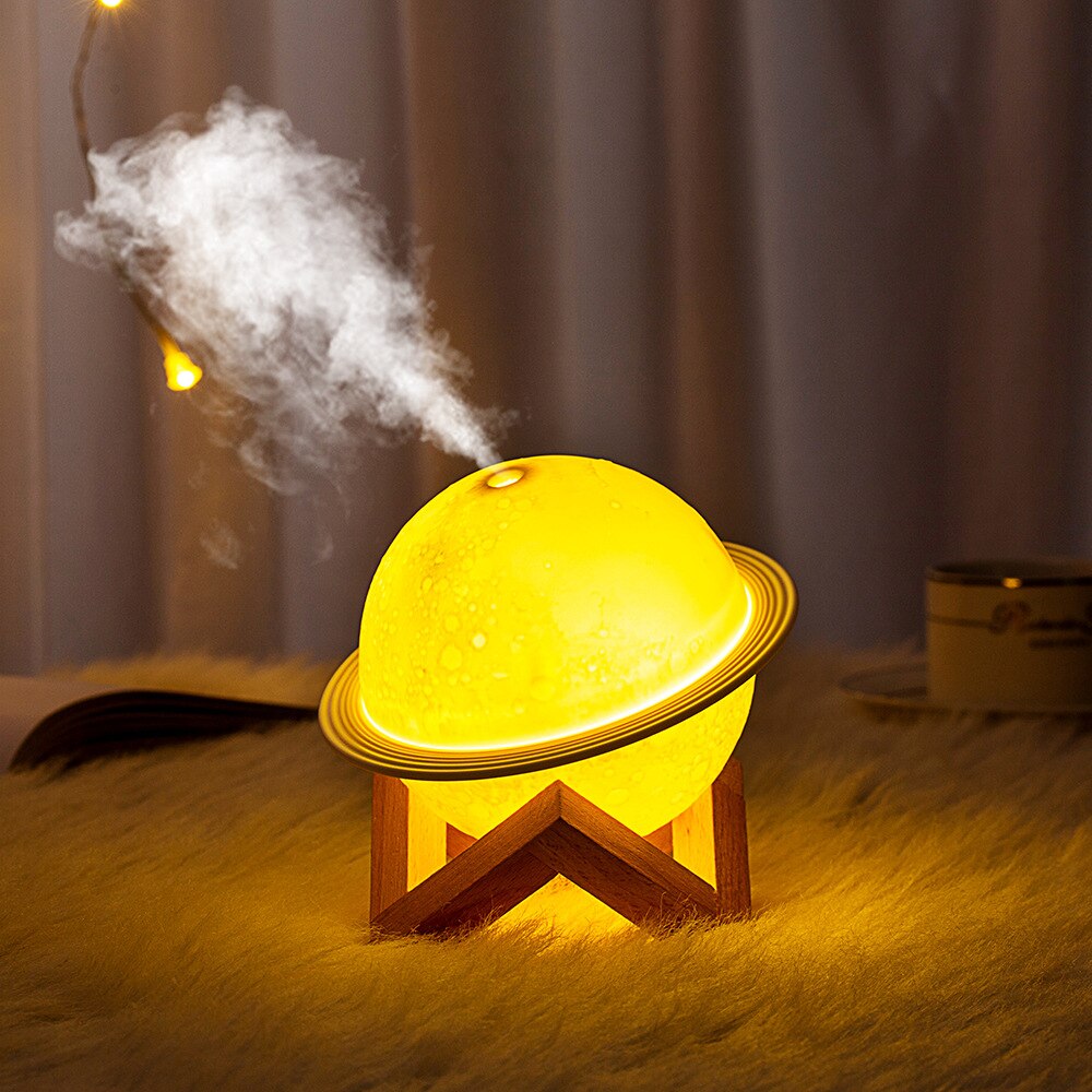 Starry Sky Night Light Children Projection Lamp  USB Aroma Essential Oil Diffuser  Ultrasonic Mist Humidificador  for Kid  Gifts