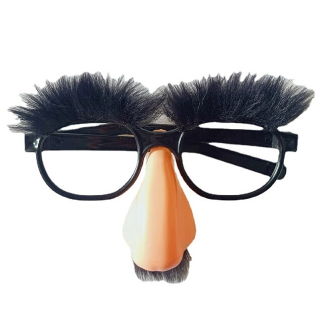 Halloween Disguise Glasses Creative Nose And Mustache Glasses Funny Adult/children Big Nose Tricky Props Festival Supplies