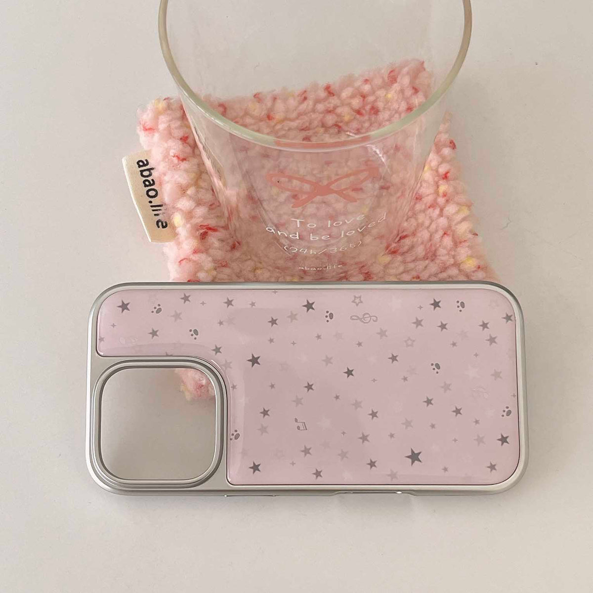YICKYUE   -  Plating Ins Pink Phone Case For Iphone 15Pro 15 16 13 14ProMax 14 Pro Max 13ProMax 16Pro Stars Fundas Protector Cover