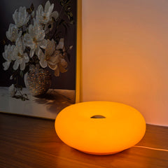 YICKYUE  -  Bauhaus table lamp USB plug bedroom bedside lamp living room dining room decoration donut ambient light