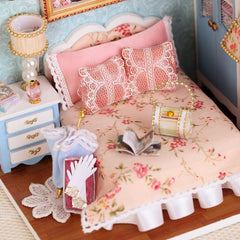 CUTE ROOM 3D Doll House Miniature Model Wooden Kits DIY Miniaturas Dollhouse with Furnitures Wooden Toys for Children Gifts