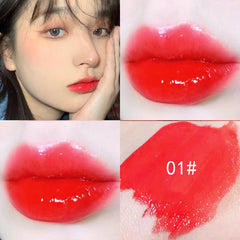 Yickyue 1pc Moisturizing Liquid Lip Gloss Shiny Mini Long Lasting 24 Hours Crystal Jelly Color Lip Tint Lipstick Winter Dropship TSLM1