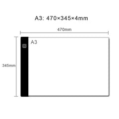 A4 Led Drawing Board 3 Level Dimmable Led Drawing Copy Pad Board Children's Toy Painting Educational Creative Gifts For Children