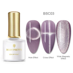 BORN PRETTY 6ml/10ml Magnetic Gel Nail Polish Cat Nail UV LED Gel iridescent Shining Glitter Nail Art Varnish New Arrival